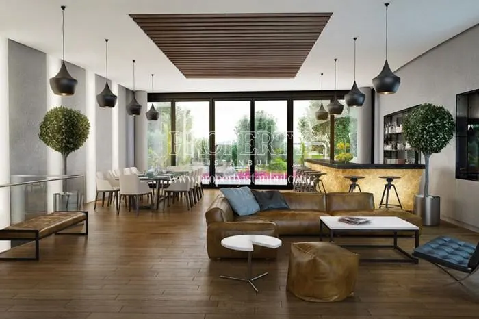 Spacious living room in New Nisantepe Cekmekoy