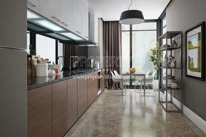 One of the kitchens in New Nisantepe Cekmekoy