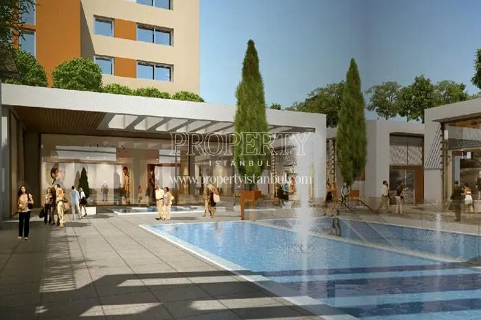 The shopping center in Newista Life Basaksehir