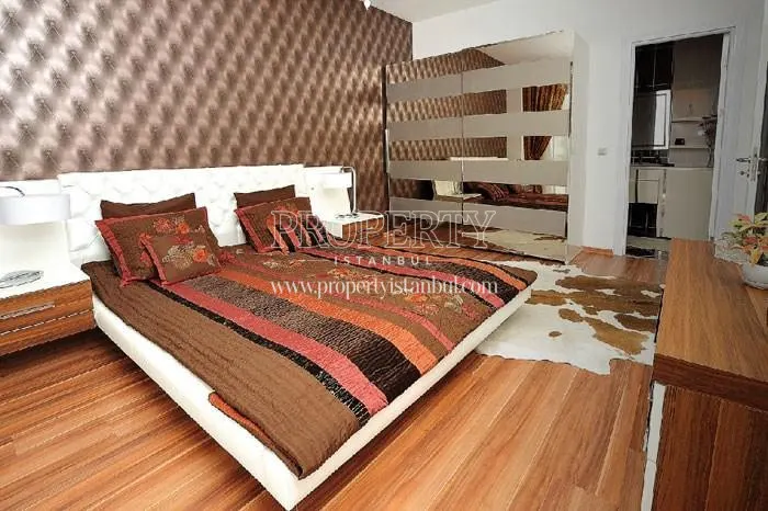 One of the master bedrooms in Newista Life Basaksehir