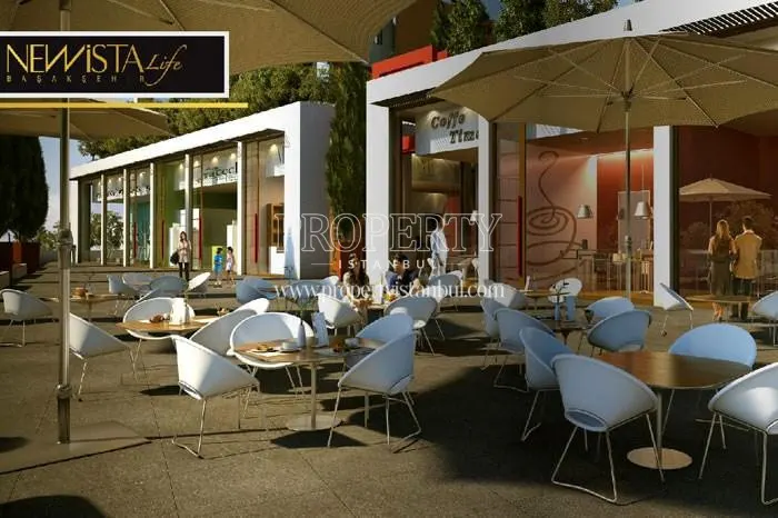 The cafe in Newista Life Basaksehir