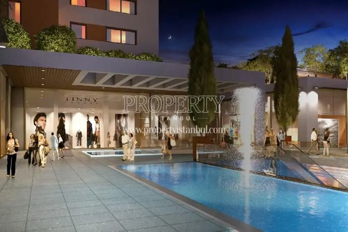 The shopping center in Newista Life Basaksehir