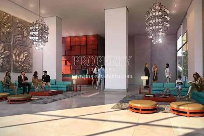 The lobby of Newista Residence