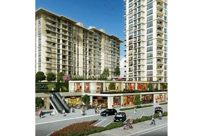 The shopping center of Nidapark Basaksehir