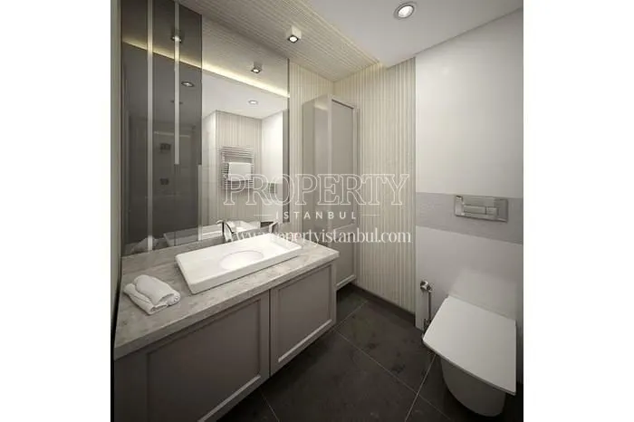 One of the bathrooms in Nidapark Besiktas