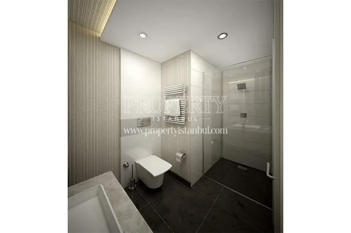 One of the bathrooms in Nidapark Besiktas