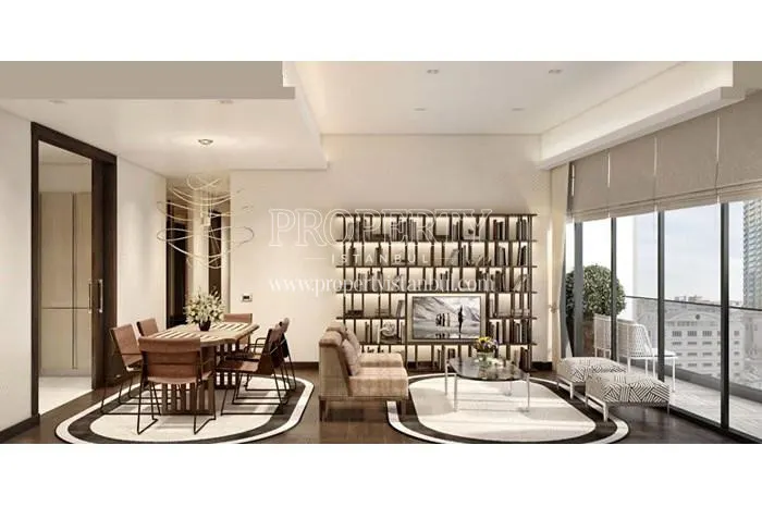 One of the living rooms in Nidapark Bomonti