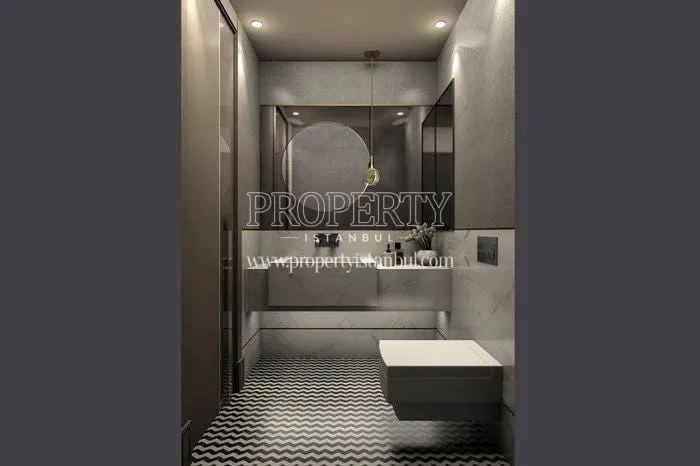 One of the bathrooms in Nidapark Istinye