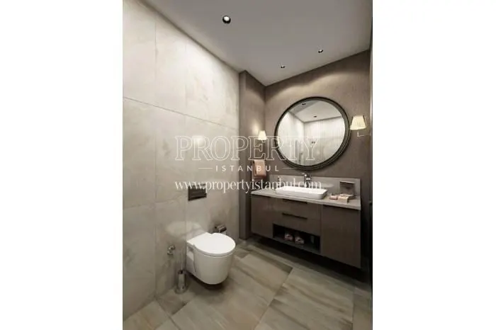 One of the bathrooms in Nidapark Kayasehir