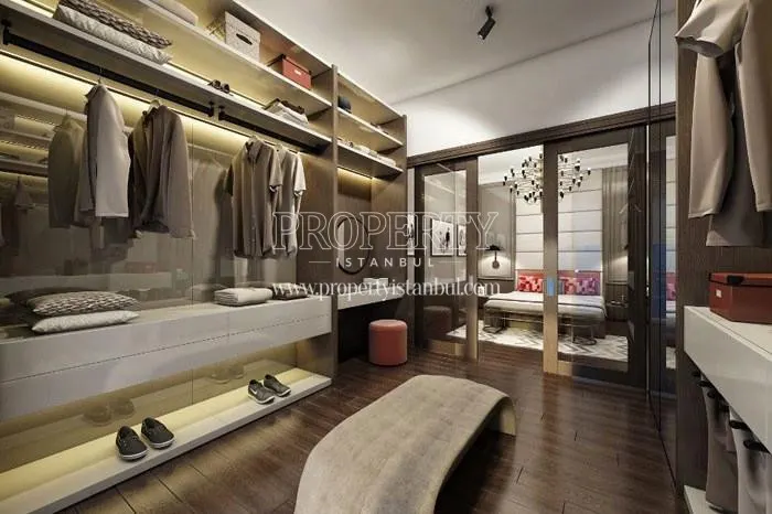 Dressing room in Nidapark Kayasehir