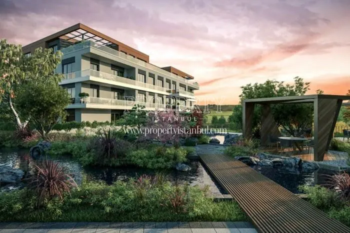 The landscape of Nidapark Kayasehir