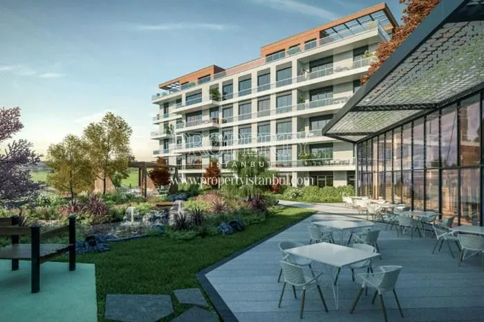 The cafe in Nidapark Kayasehir