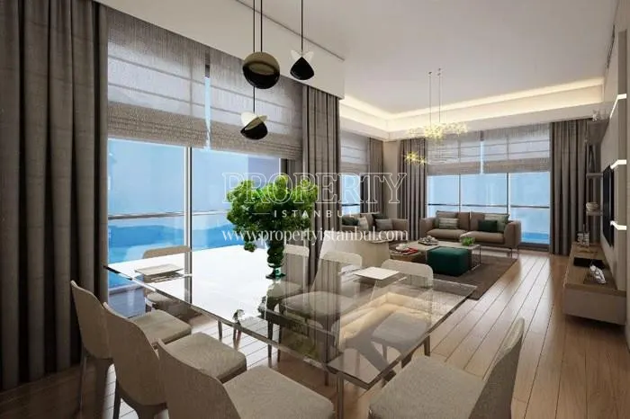 One of the living rooms in Nidapark Kucukyali