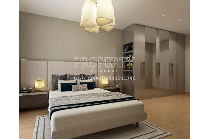 One of the master bedrooms in Nidapark Kucukyali