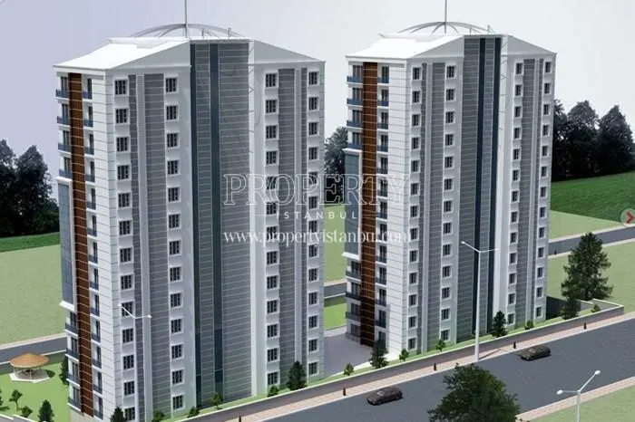 Ninova Park Kartal complex from the back side