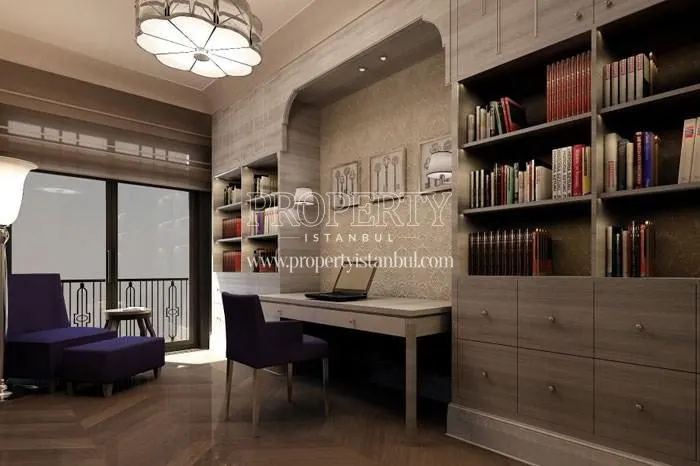 Study room in Nisbetiye On