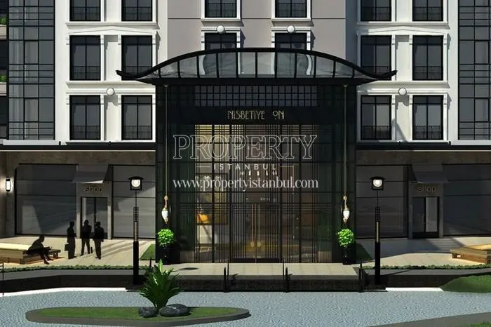 The entrance of Nisbetiye On