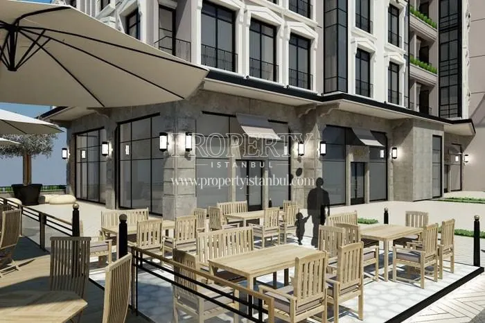 The cafe in Nisbetiye On