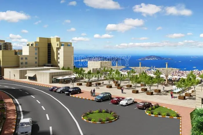 The parking lot in the Nish Adalar Panorama project