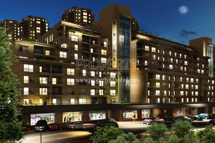 Nish Adalar Panorama homes at night