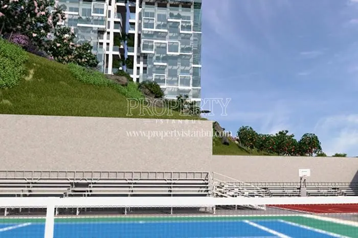 Sports fields in Nissa O2 Residence