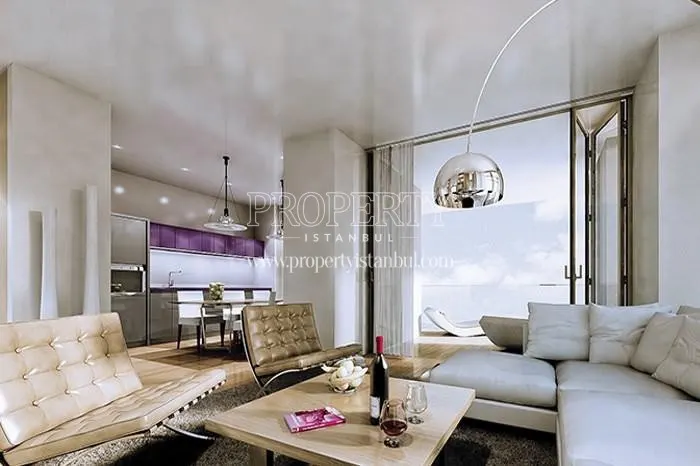 One of the living rooms in Nissa O2 Residence