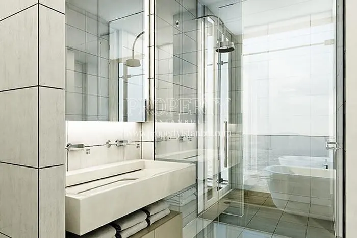One of the bathrooms in Nissa O2 Residence
