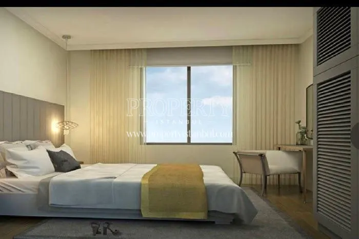 One of the bedrooms in Norm Istanbul