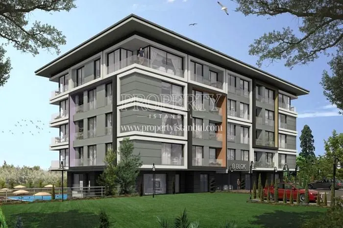 One of the buildings in North Istanbul