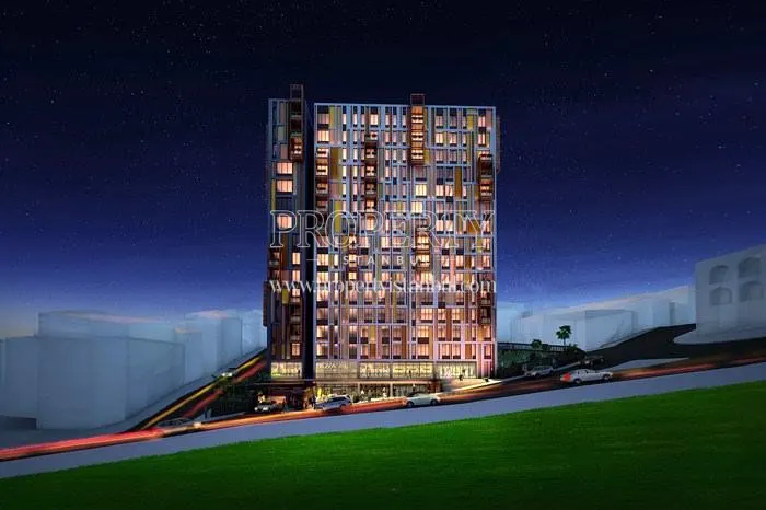 Nova Suites Kagithane project at night