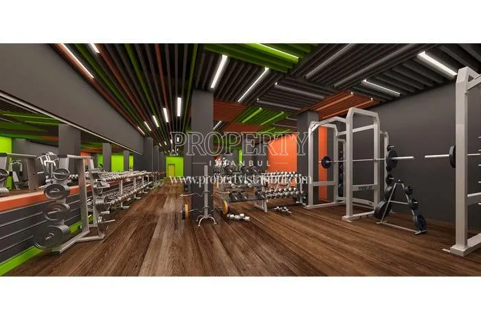 Gym in Nova Suites Kagithane
