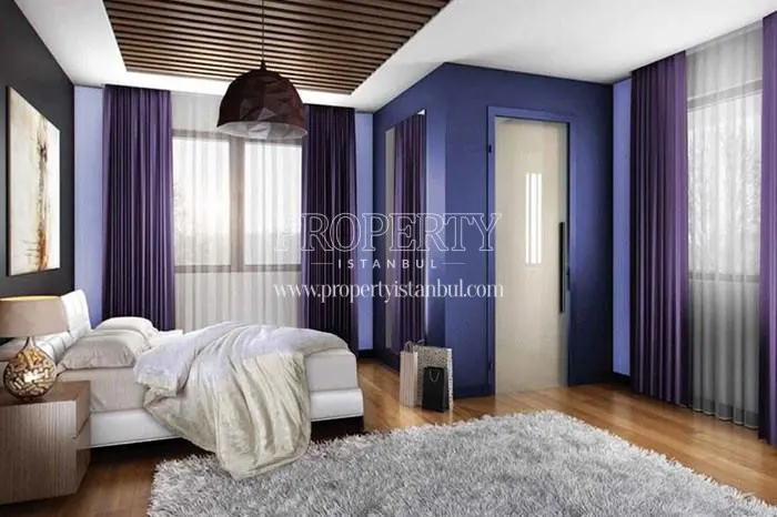One of the master bedrooms in Nur Konaklari