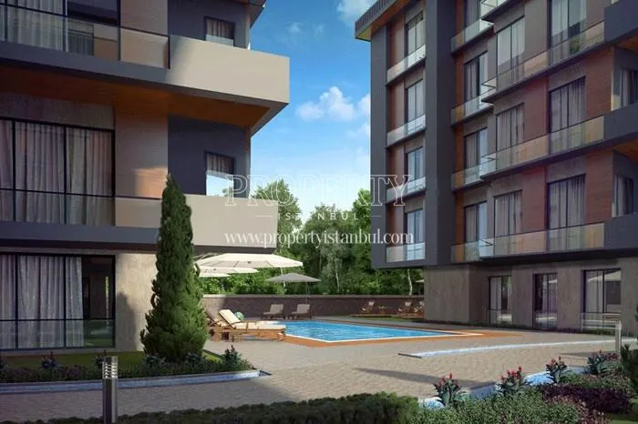 Outdoor swimming pool in Nur Konaklari
