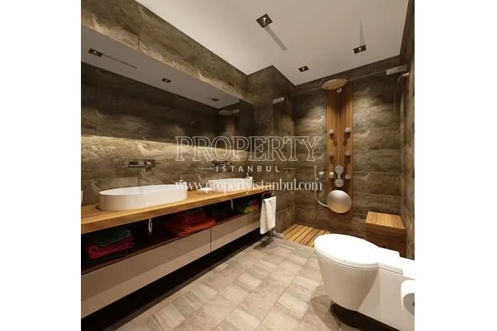 One of the bathrooms in Nur Konaklari