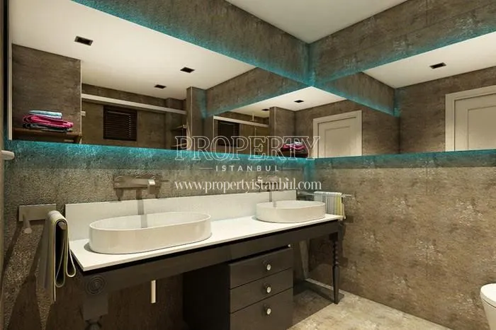 One of the bathrooms in Nur Konaklari