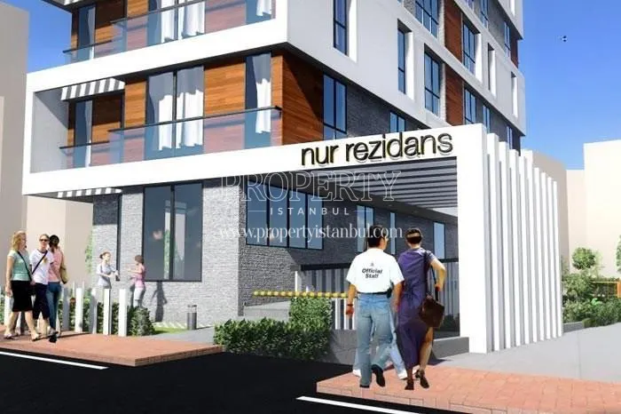 The people entering Nur Rezidans