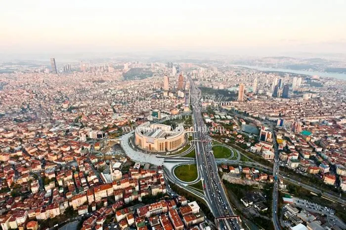 The panoramic view of Istanbul
