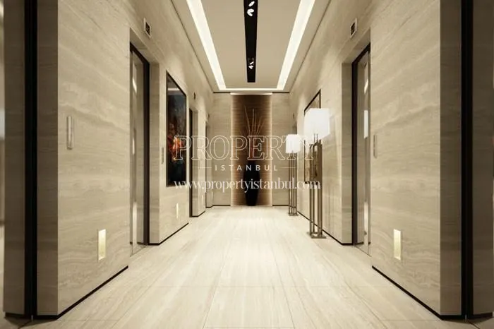 The interior of Nurol Tower