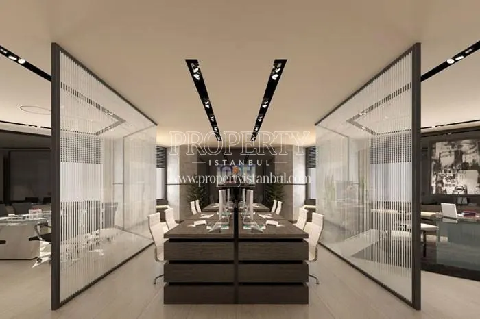 One of the offices in Nurol Tower