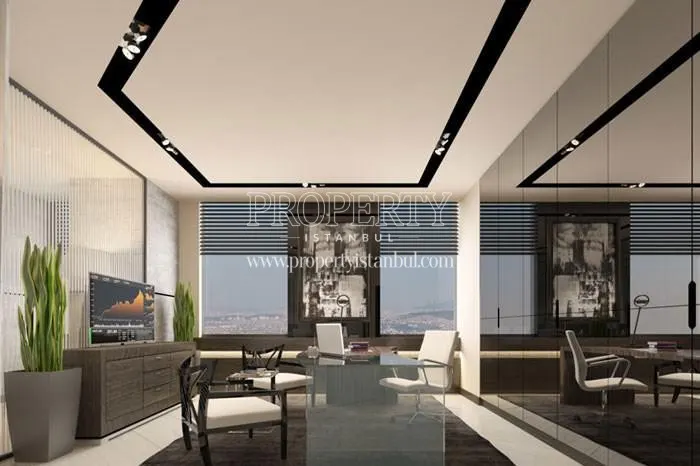 One of the offices in Nurol Tower