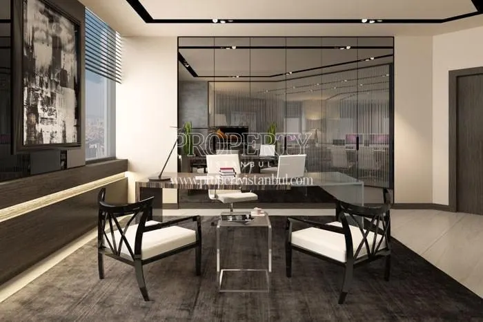 One of the offices in Nurol Tower