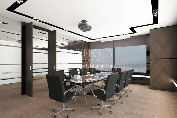 The meeting room in Nurol Tower