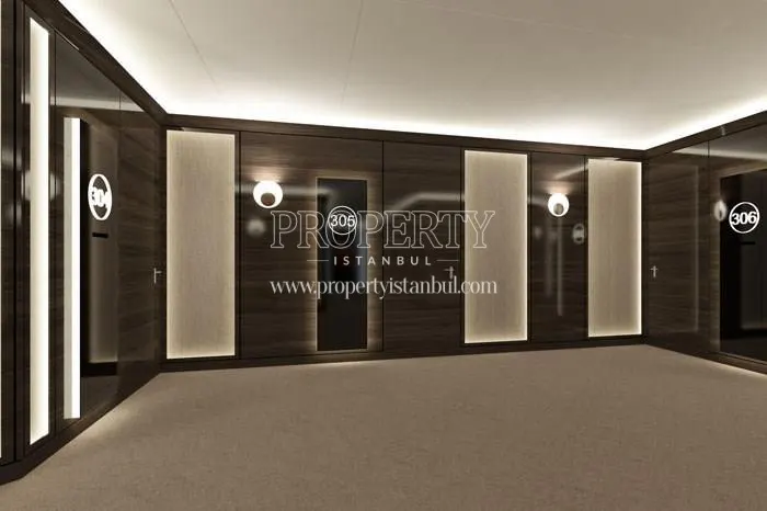 The interior of Nurol Tower