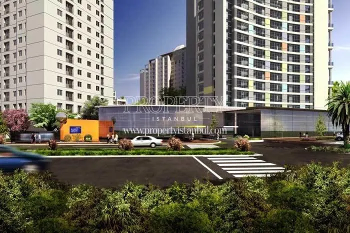 The entrance of the Nuvo Dragos compound