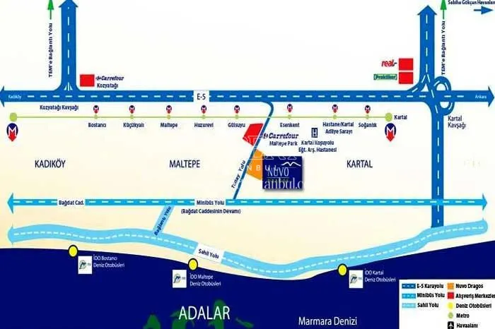 The location of Nuvo Dragos