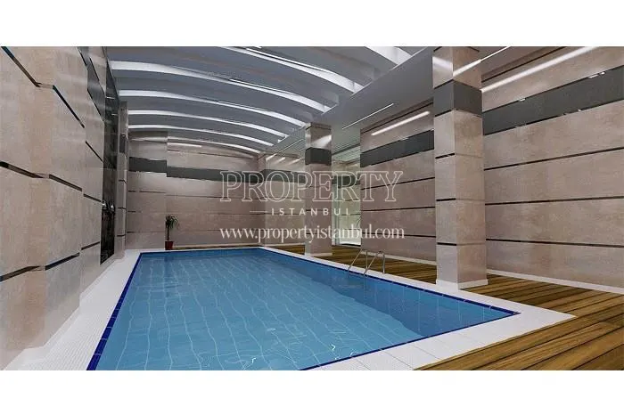 The indoor swimming pool of Odak 2049