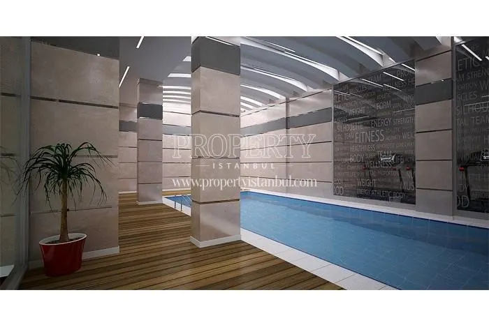 The indoor swimming pool of Odak 2049