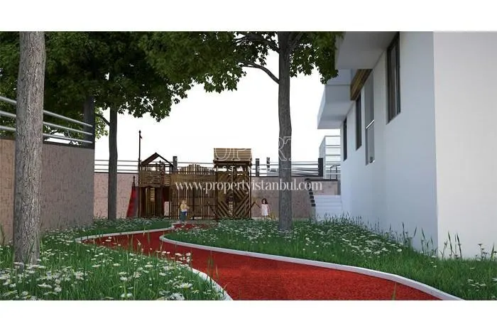 The garden of the Odak 2049 compound