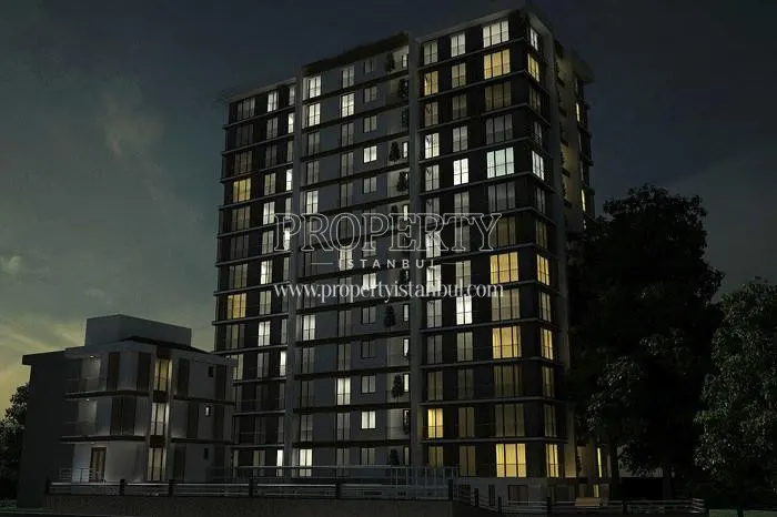 Odak 2049 building at night