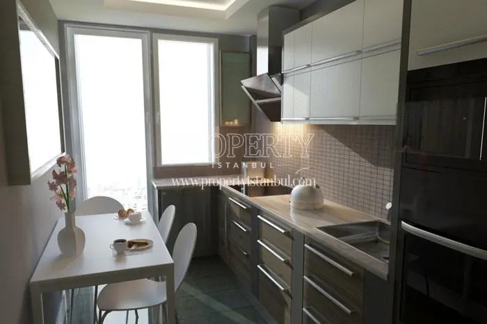The small kitchen in Odak 2049